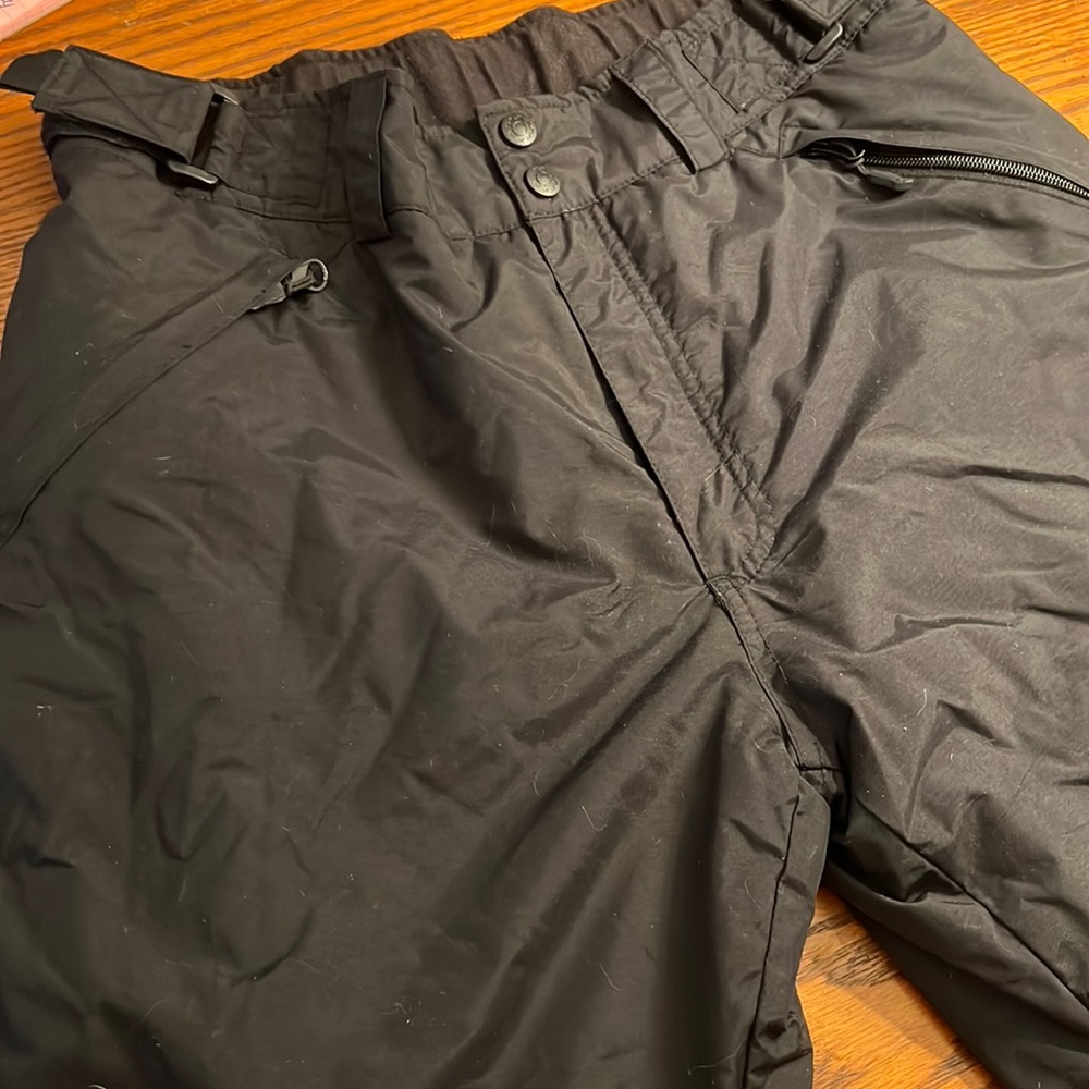 Outdoor Gear Black Unisex Small Snow Pants..